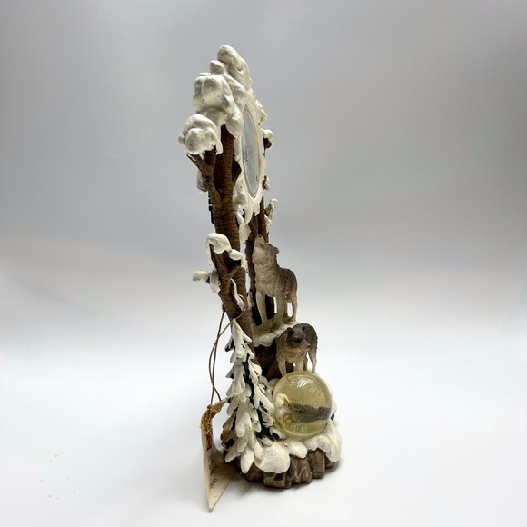 🕰️🌘🐺Cadona - Vintage Collectible Wolf Mantel Quartz Clock. - Picture 7 of 16